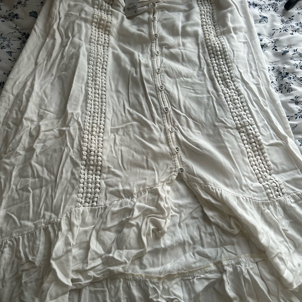 American Rag Cream Maxi Skirt